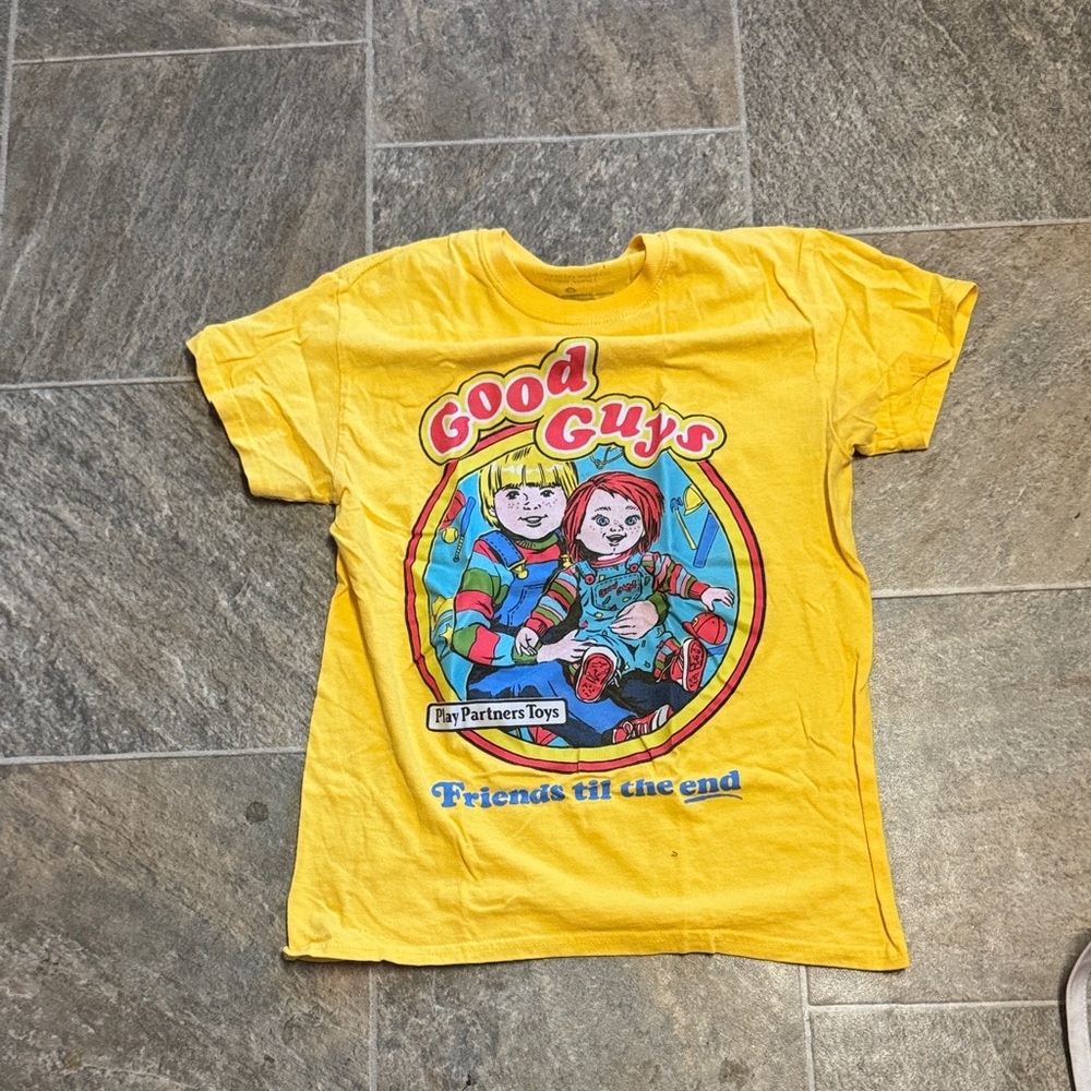 Good Guys Yellow Graphic Tee